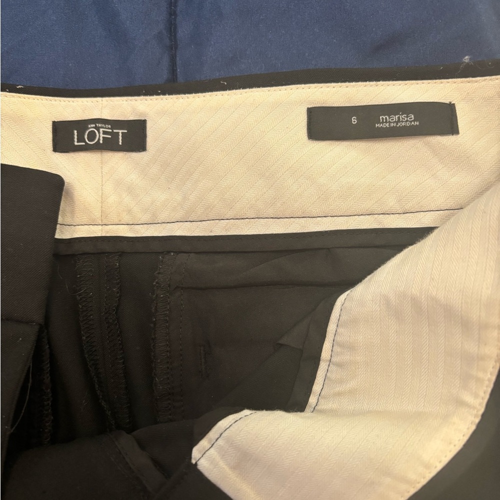 LOFT Elegant Black Pants